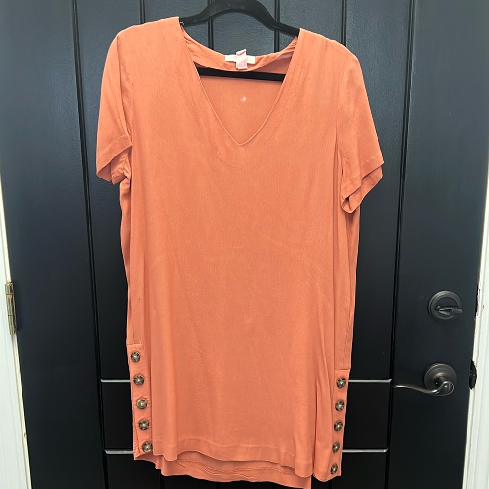 Madewell dress with buttons
